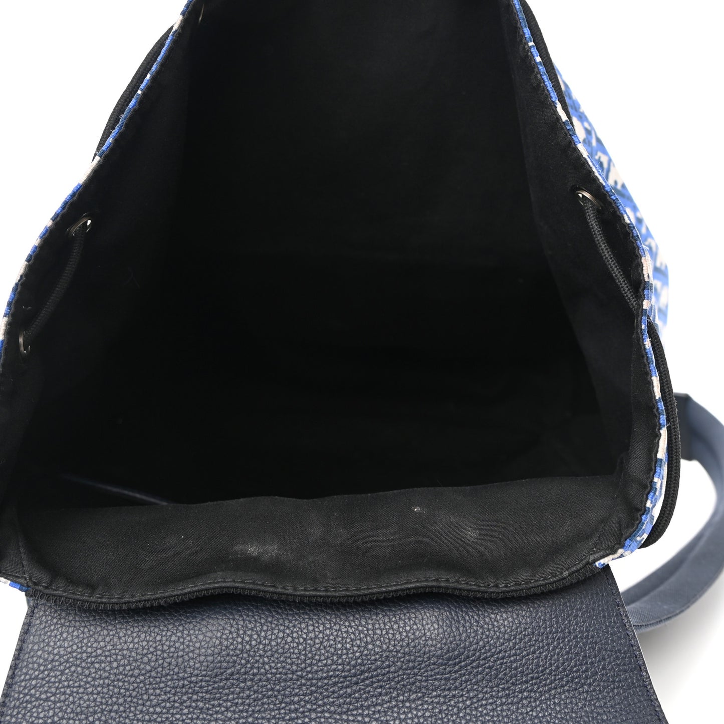 Technical Fabric Oblique Motion Backpack Light Blue