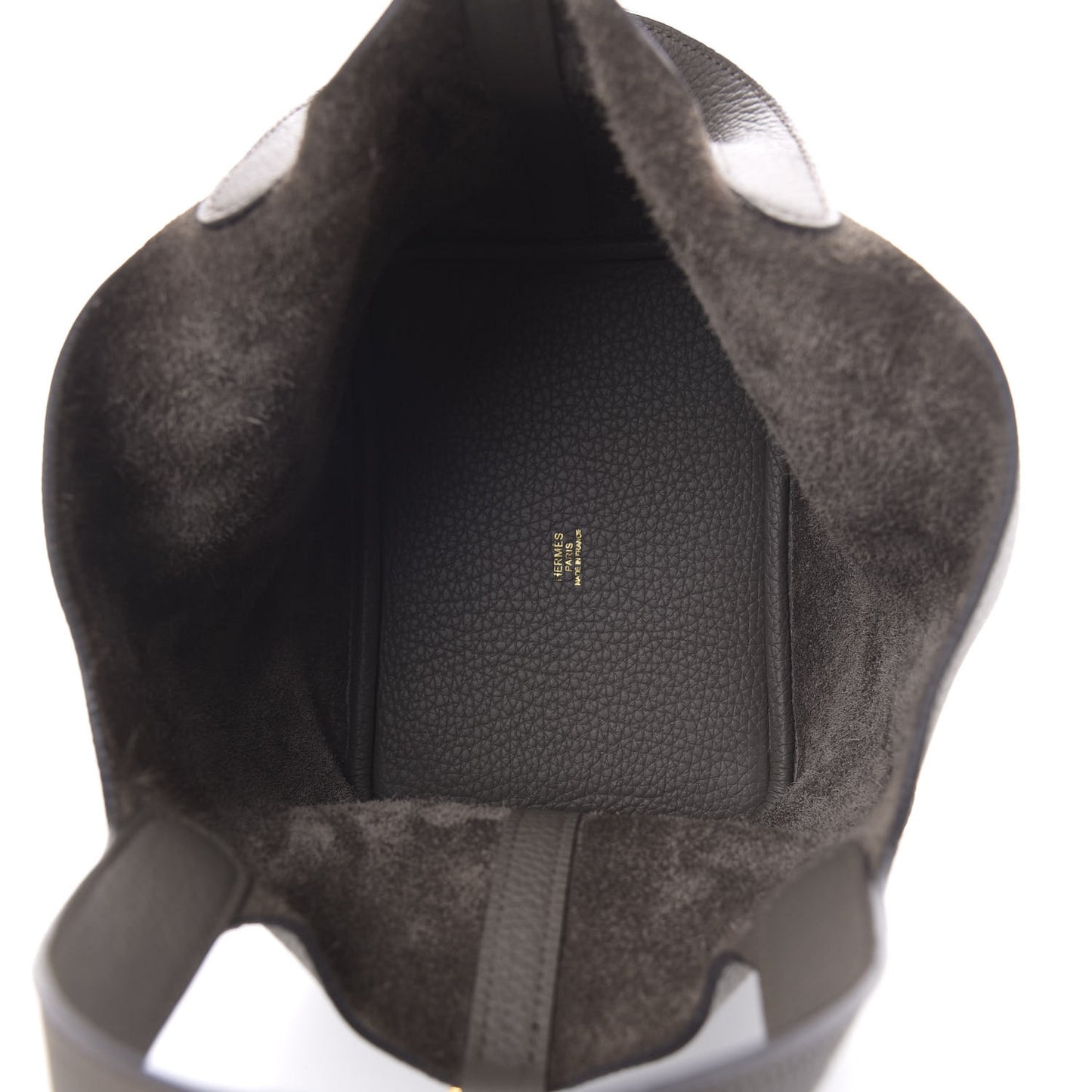 Taurillon Clemence Picotin Lock 18 PM Etain