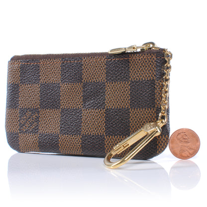 Louis Vuitton Damier Ebene Key Pouch 2 of 5