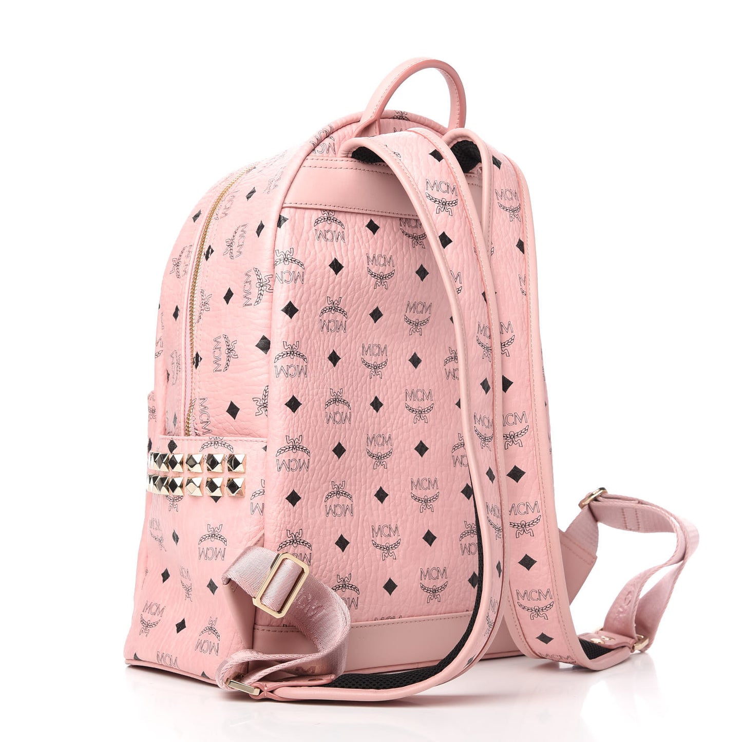 Visetos Small Side Stud Stark Backpack Soft Pink