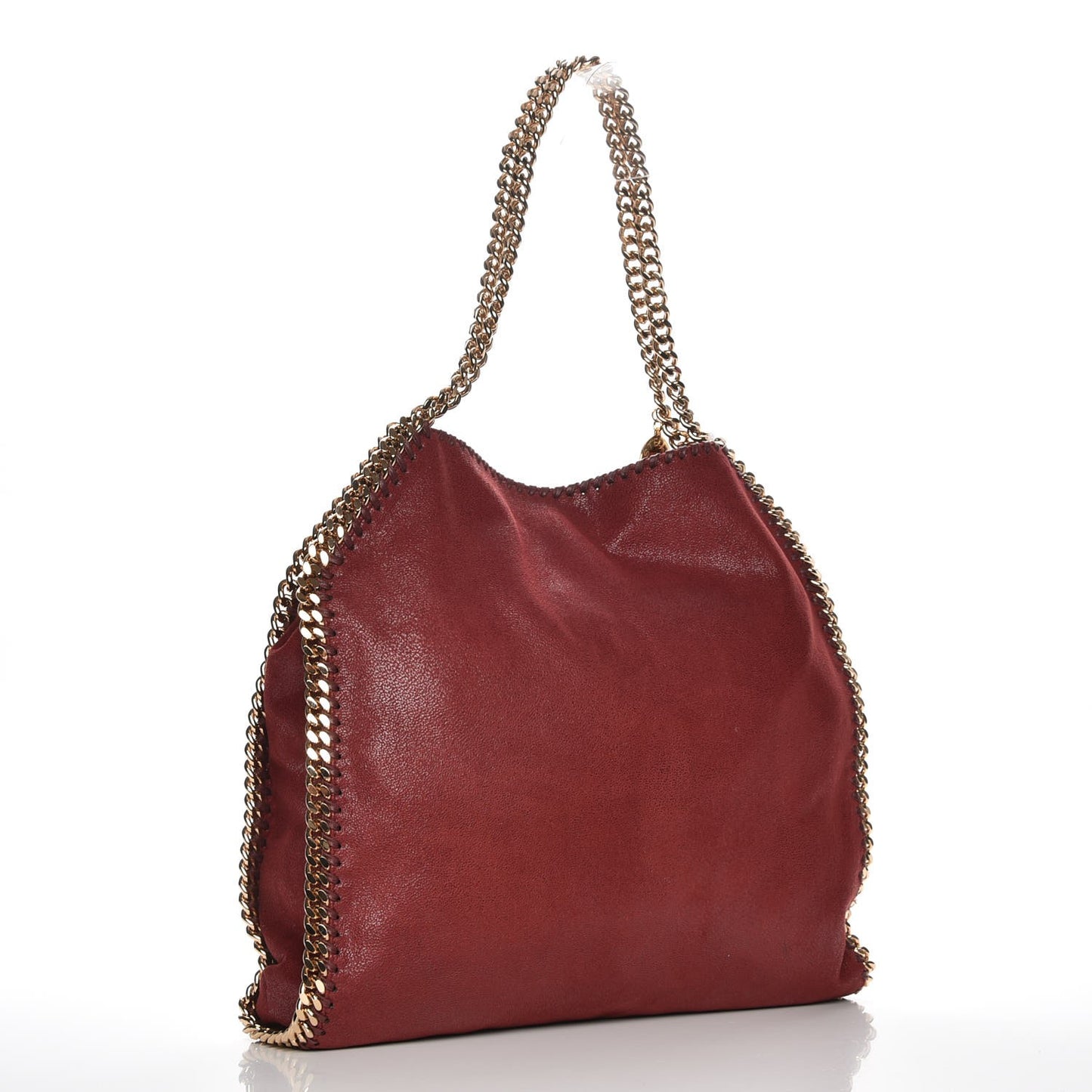 Shaggy Deer Small Falabella Tote Ruby
