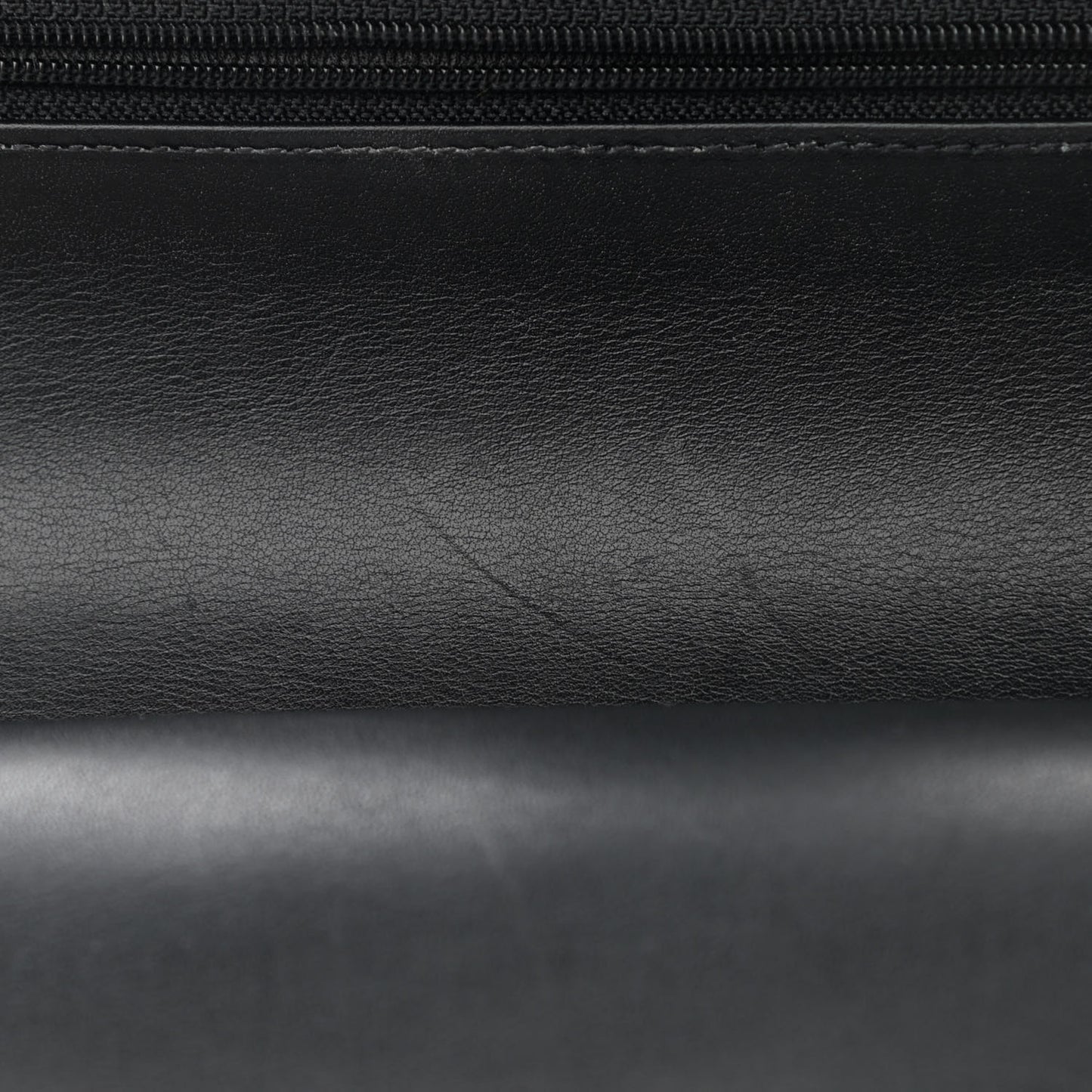 Calfskin Quilted Ombre Medium Double Flap Black