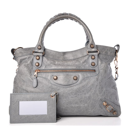 Balenciaga Agneau Giant 12 Rose Gold Hardware Town Ardoise 1 of 9