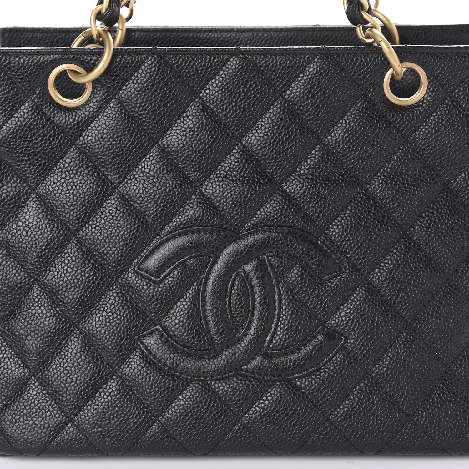 Chanel Caviar Quilted Petit Timeless Tote PTT Black 10 of 10