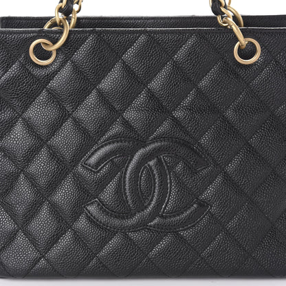 Chanel Caviar Quilted Petit Timeless Tote PTT Black 10 of 10