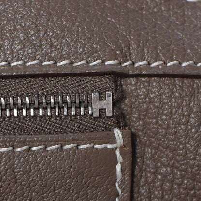 Hermes Taurillon Clemence JPG Shoulder Birkin II 42 Etoupe 20 of 37