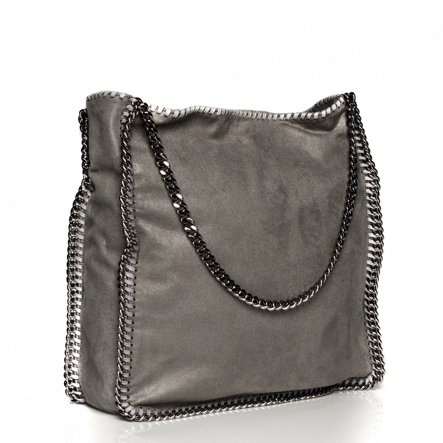 Shaggy Deer Falabella Tote Grey