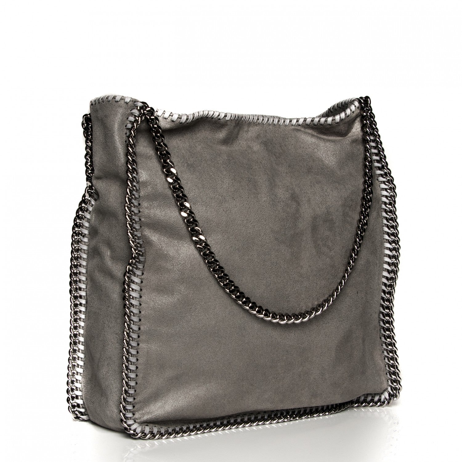 Stella McCartney Shaggy Deer Falabella Tote Grey 3 of 6