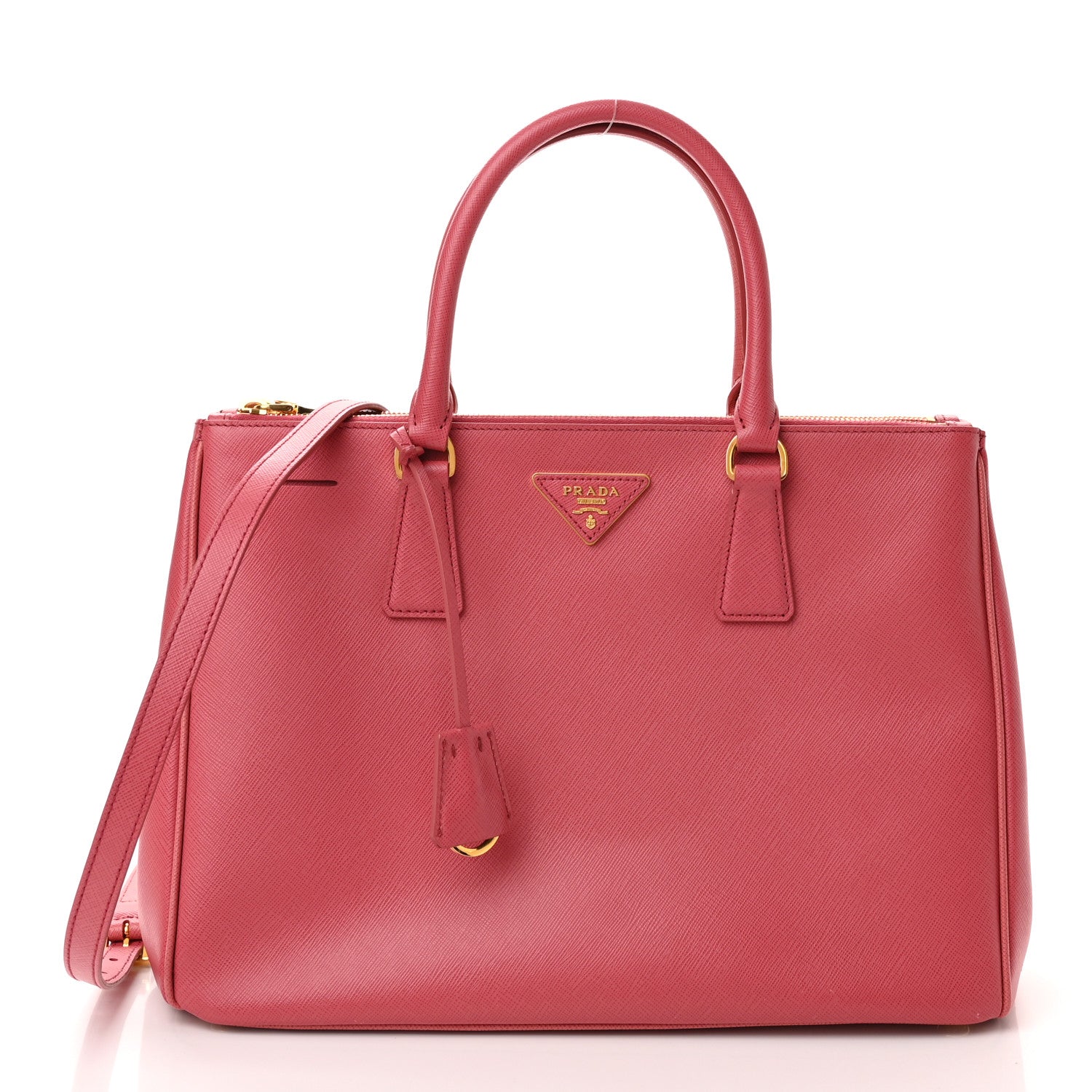 Prada Saffiano Medium Galleria Double Zip Tote Tamaris 1 of 10