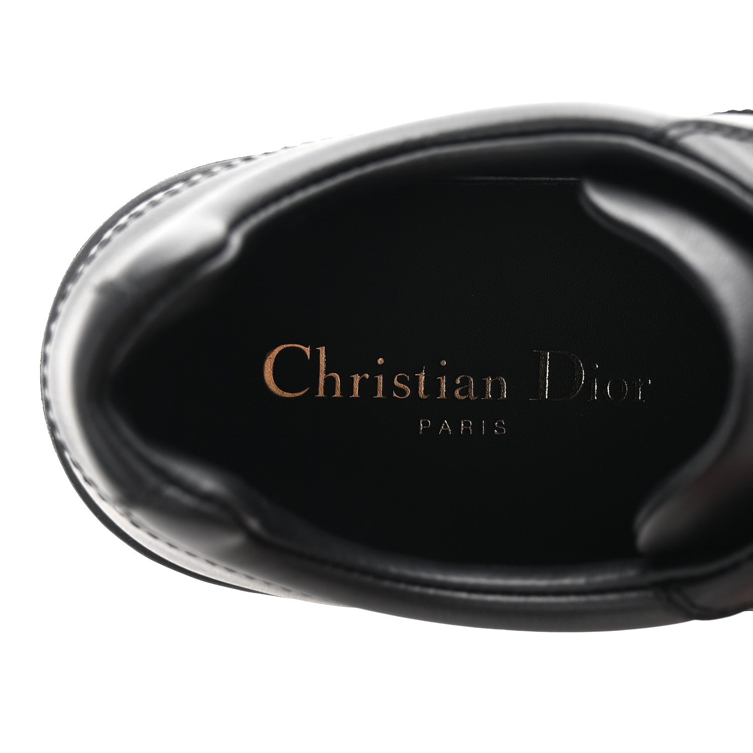 Christian Dior Calfskin Suede Logo Sneakers 36.5 Black 16 of 18