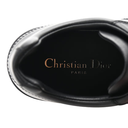 Christian Dior Calfskin Suede Logo Sneakers 36.5 Black 16 of 18