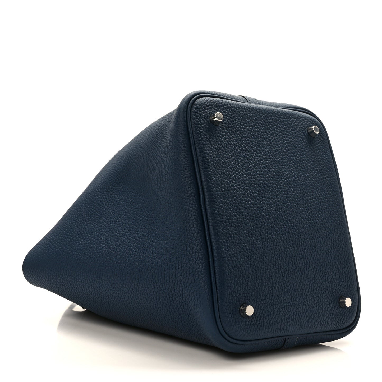 Taurillon Clemence Picotin Lock 22 MM Bleu de Prusse