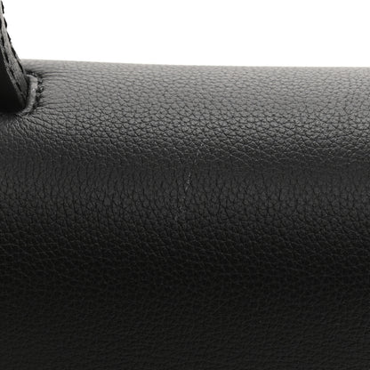Versace Calfskin Medium La Medusa Top Handle Handbag Black 19 of 21