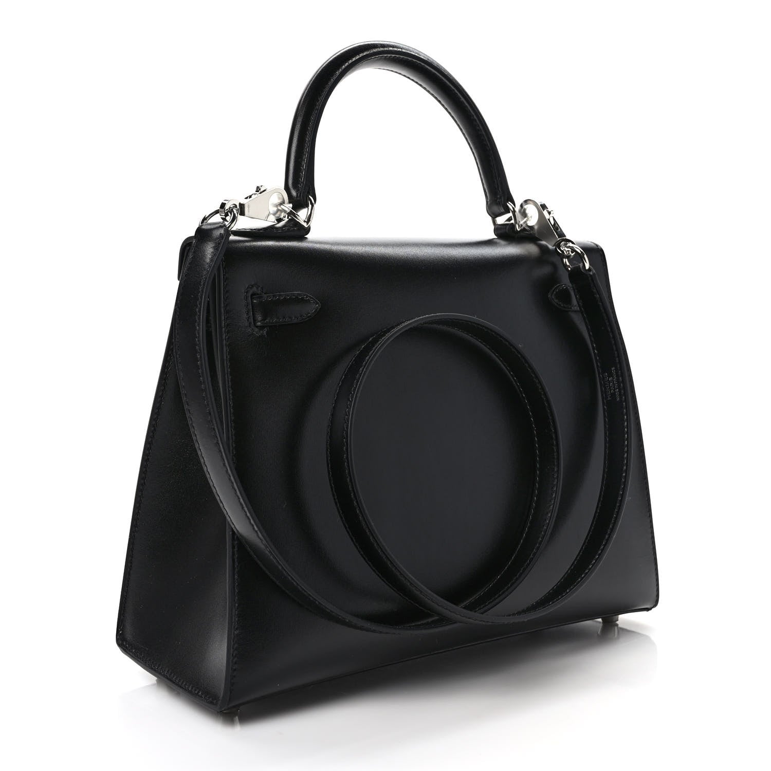 Hermes Box Kelly Sellier 25 Black 3 of 9