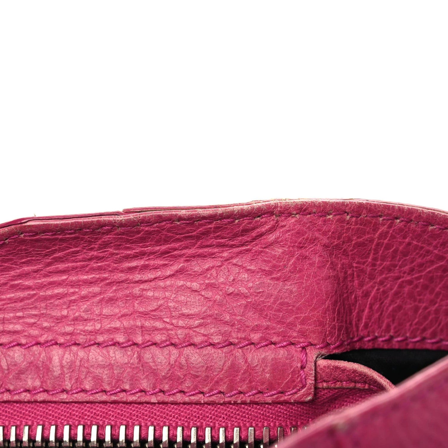 Balenciaga Agneau Giant 21 Silver Hardware City Cyclamen Fucsia 30 of 36