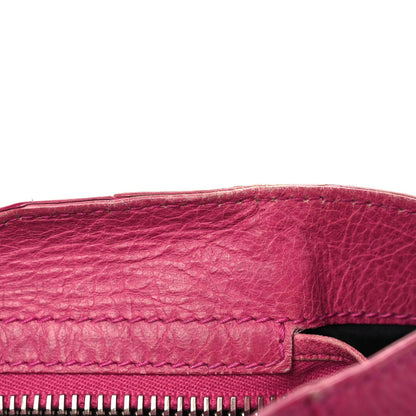 Balenciaga Agneau Giant 21 Silver Hardware City Cyclamen Fucsia 30 of 36