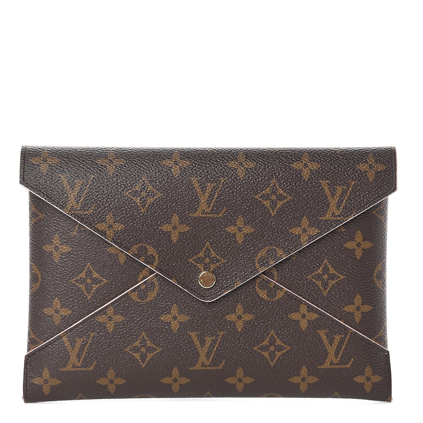 Monogram Large Kirigami Pochette Insert Rose Ballerine