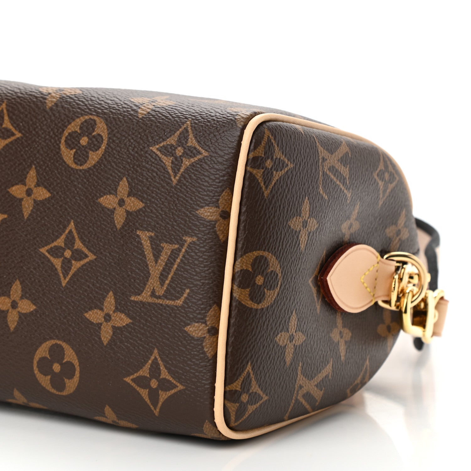 Louis Vuitton Monogram Speedy Bandouliere 20 Black 7 of 7