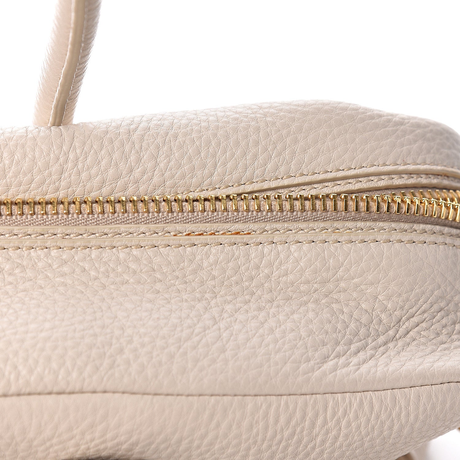 Prada Vitello Daino Bauletto Talco 10 of 14