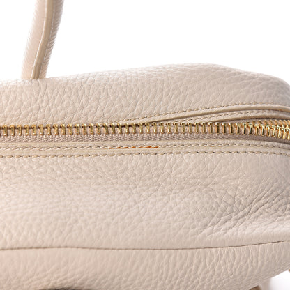 Prada Vitello Daino Bauletto Talco 10 of 14