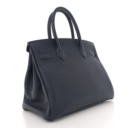 Hermes Togo Birkin 30 Bleu Nuit 3 of 10