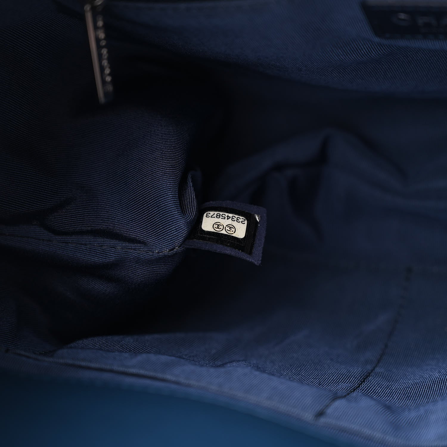 Chanel Lambskin Quilted Medium Urban Delight Tote Blue 7 of 12