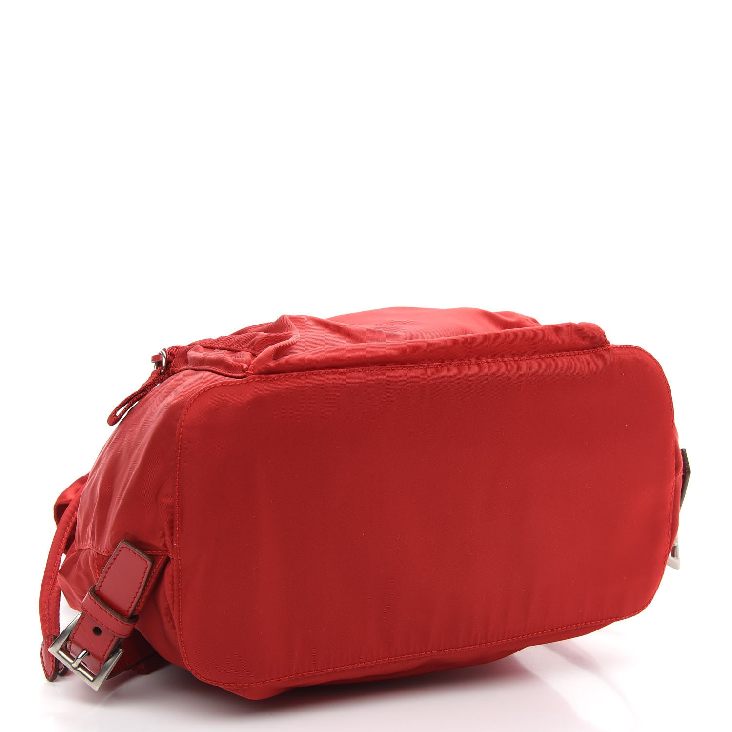 Prada Nylon Vela Single Buckle Backpack Rosso 4 of 8