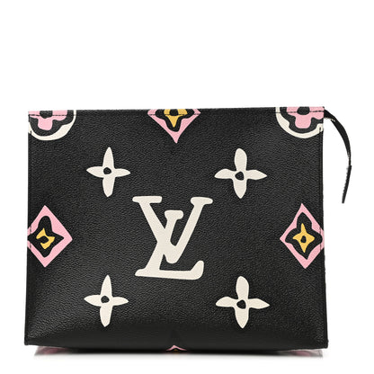 Louis Vuitton Monogram Giant Wild At Heart Toiletry Pouch 26 Black 1 of 8