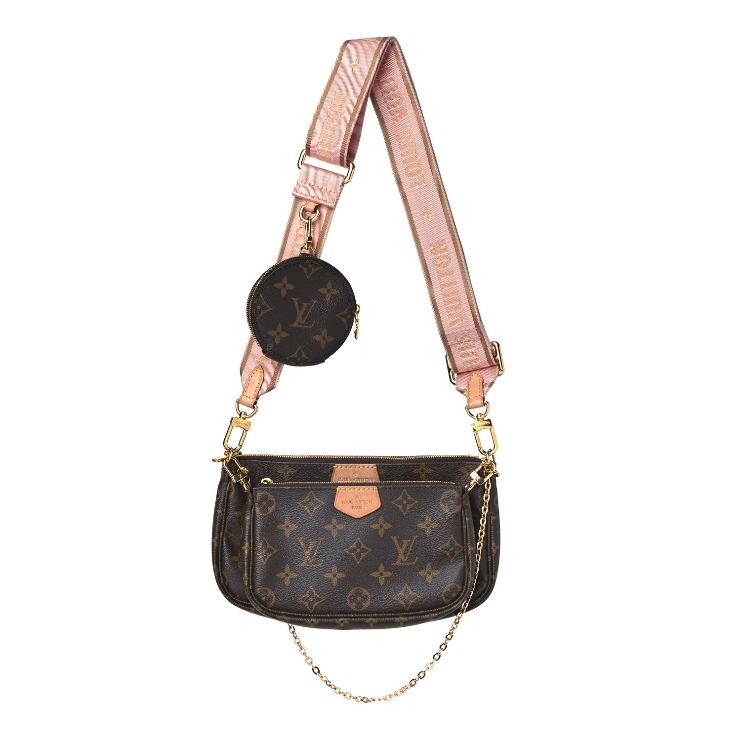 Louis Vuitton Monogram Multi Pochette Accessories Rose Clair 1 of 10
