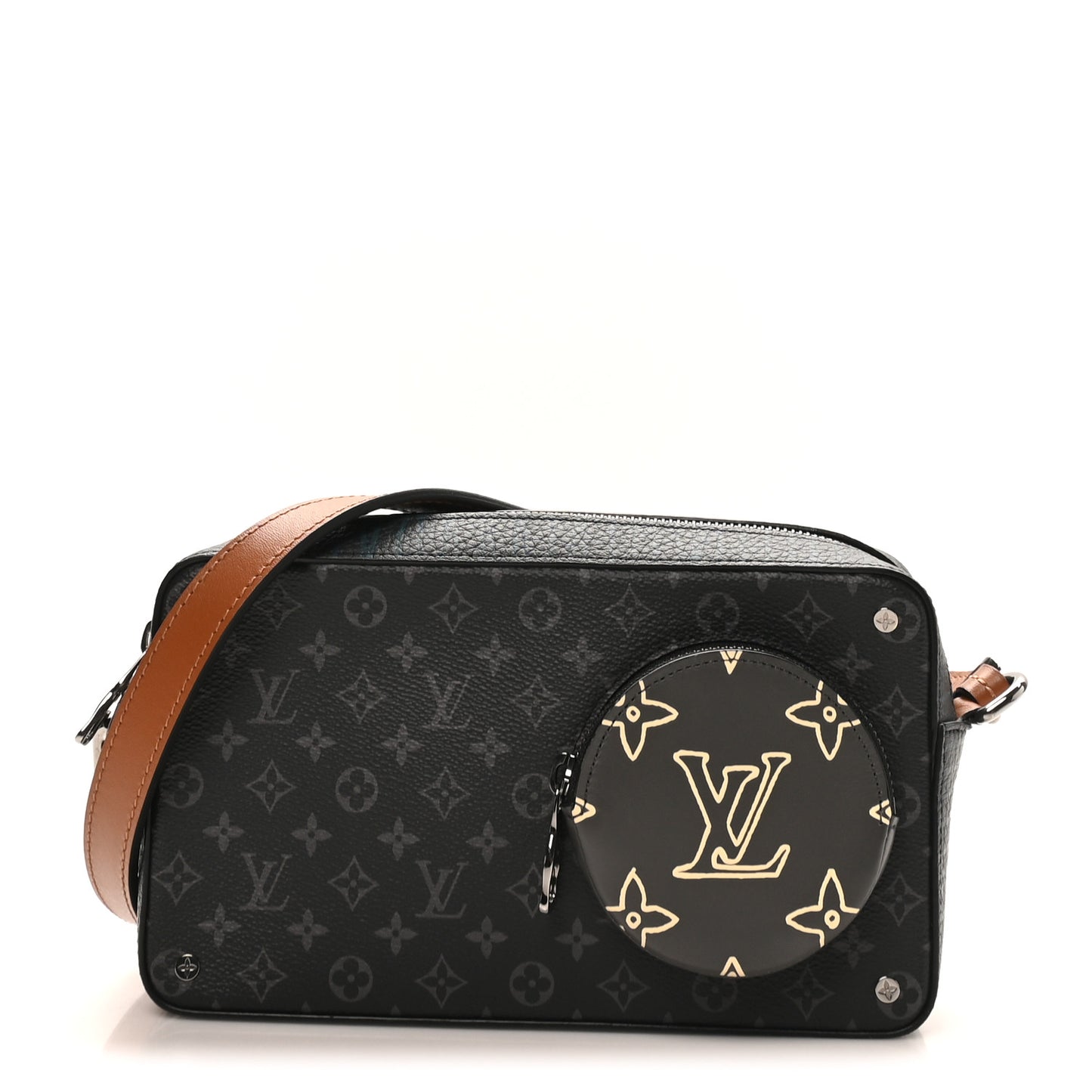 Monogram Eclipse Volga On Strap Crossbody Multicolor