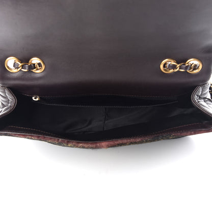 Chanel Pony Hair Lambskin Medium Paris Dallas Single Flap Gold 6 of 10