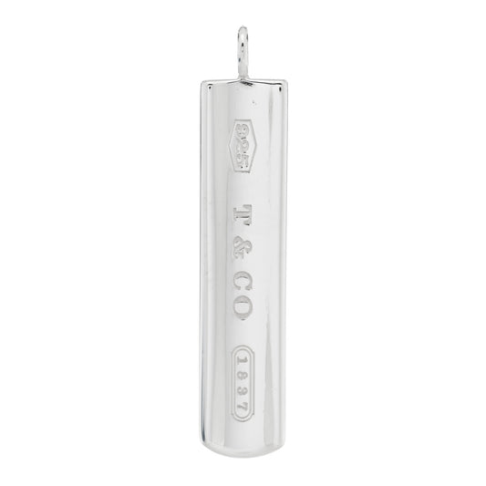 Sterling Silver 1837 Bar Pendant