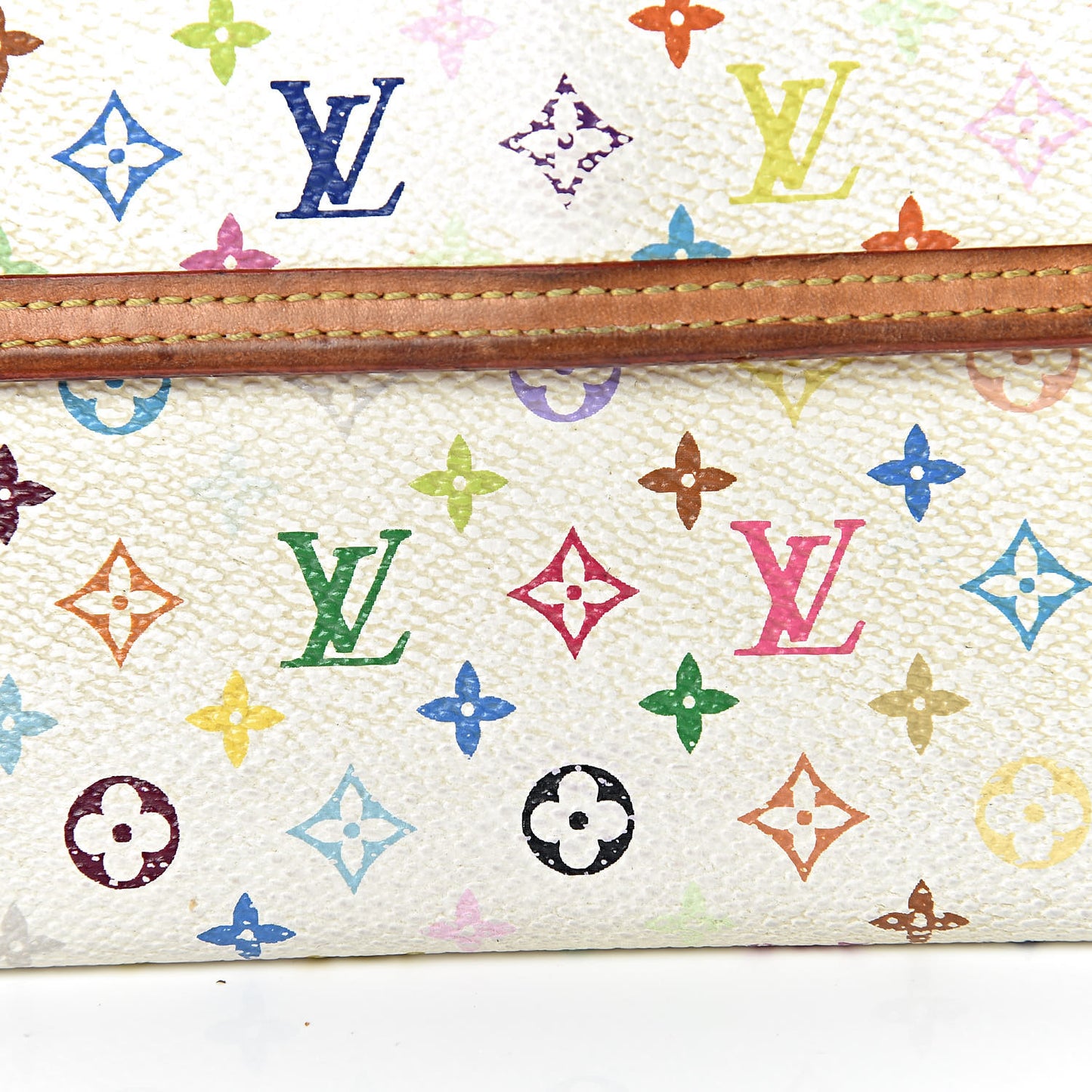Monogram Multicolor Porte Tresor International Wallet White