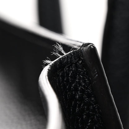 Celine Drummed Calfskin Mini Luggage Black 13 of 13