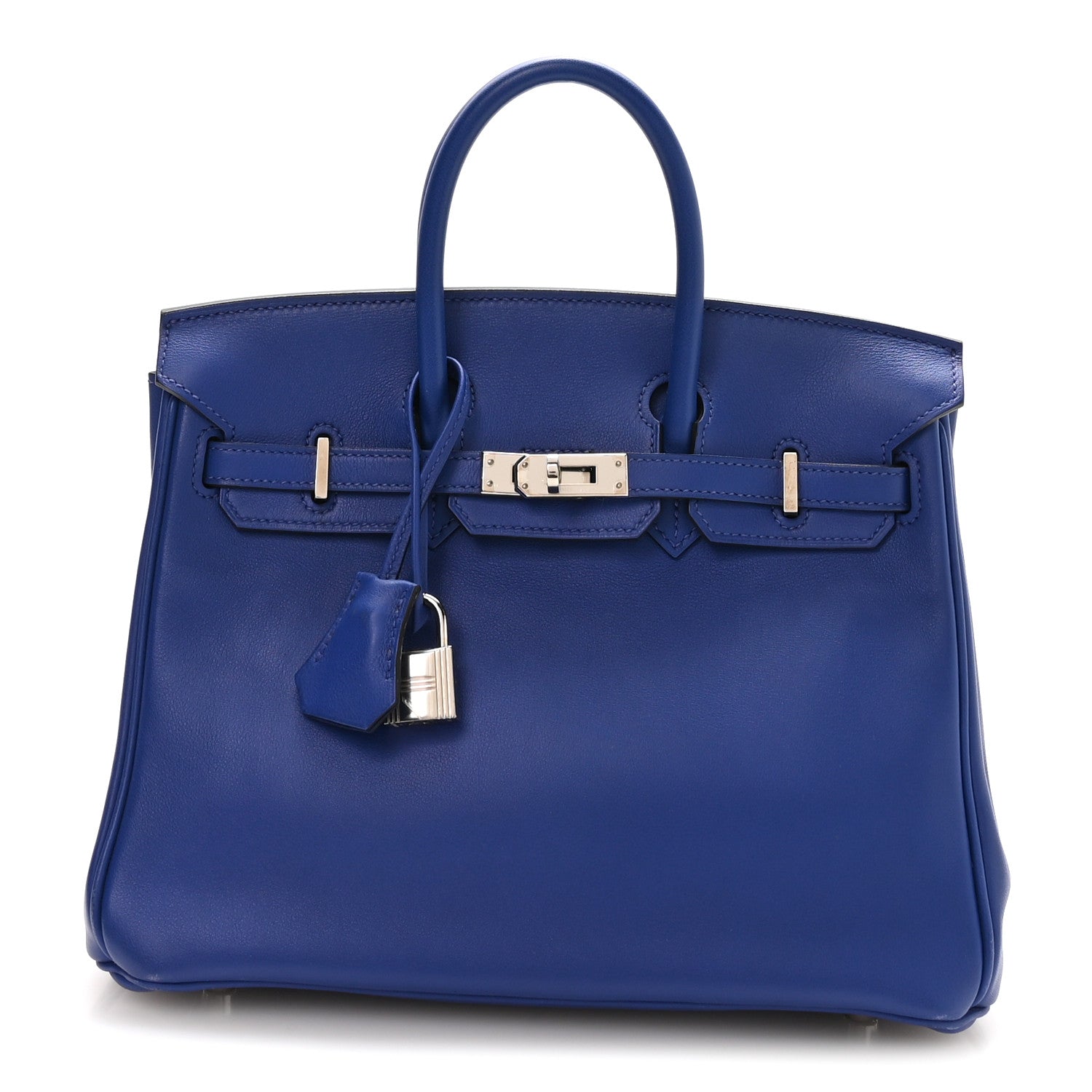 Hermes Swift Birkin 25 Bleu Electrique 1 of 10