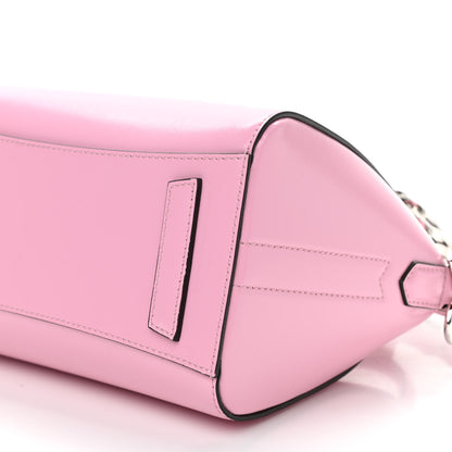 Givenchy Shiny Lord Calfskin Mini Antigona With Chain Baby Pink 11 of 11