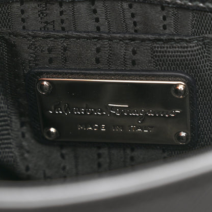Salvatore Ferragamo Saffiano Paris Crossbody Bag Black 6 of 11