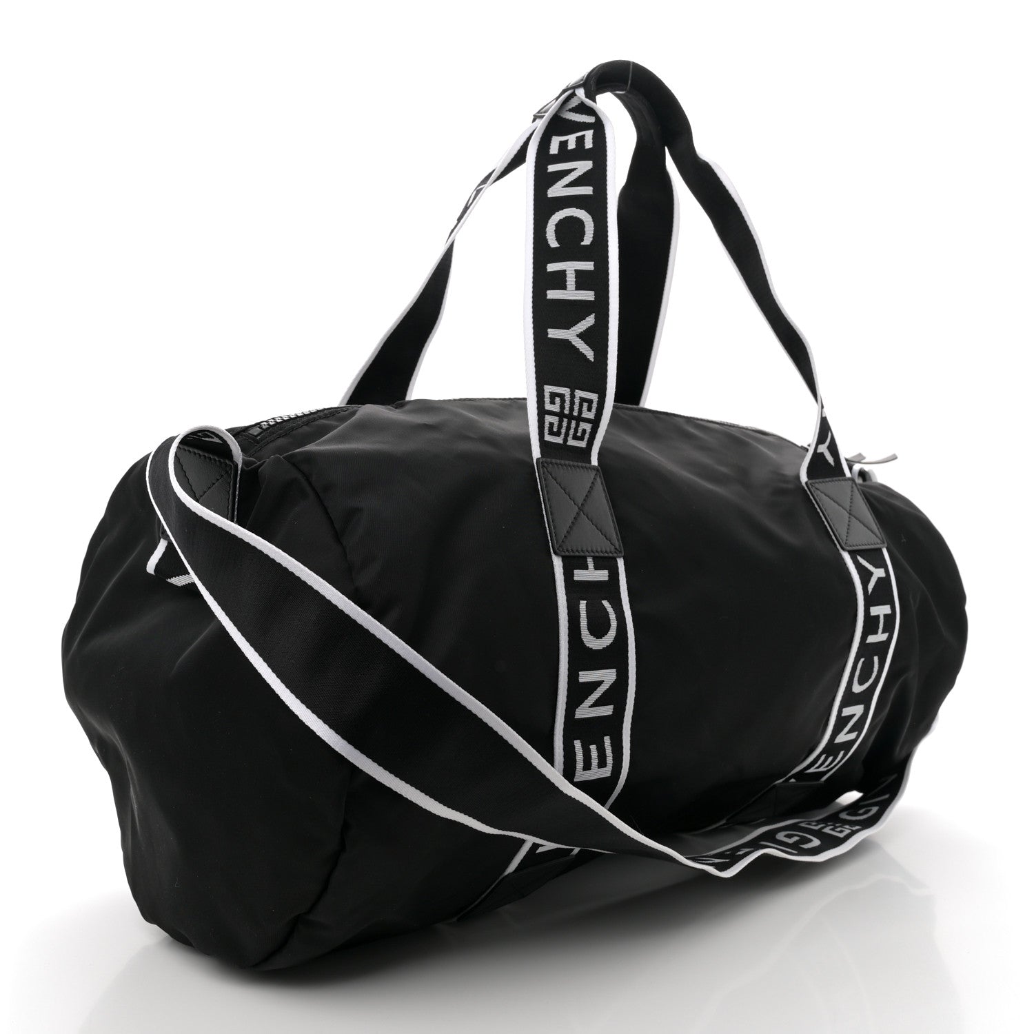 Givenchy Nylon Logo Gym Duffle Black 2 of 9