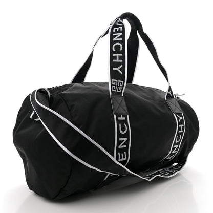 Givenchy Nylon Logo Gym Duffle Black 2 of 9