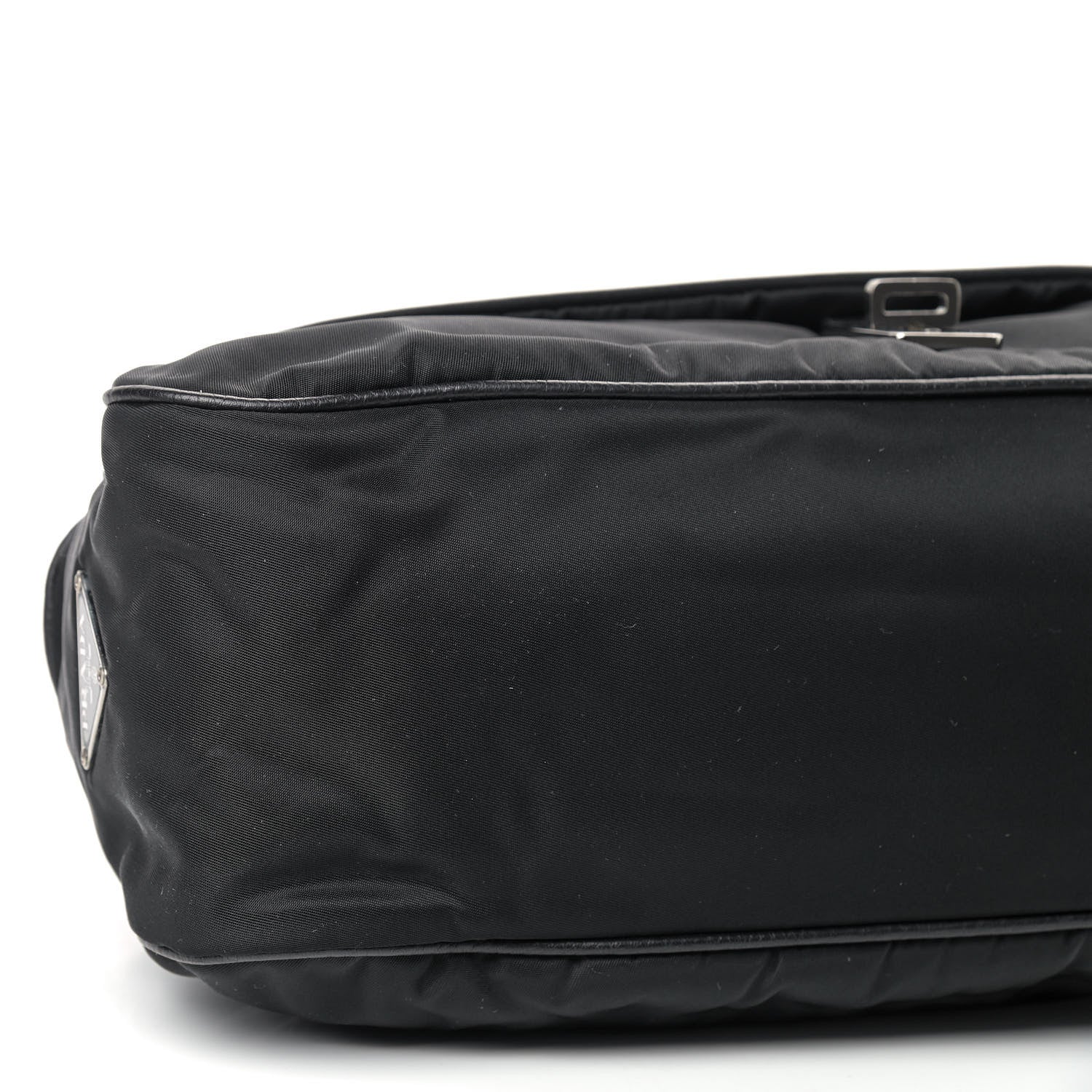 Prada Tessuto Nylon Daino Shoulder Bag Black 5 of 8