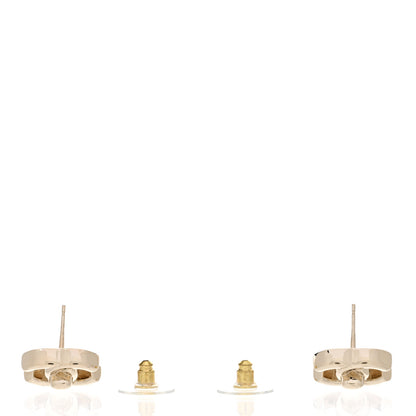 Chanel Metal CC Turnlock Earrings Gold 3 of 5