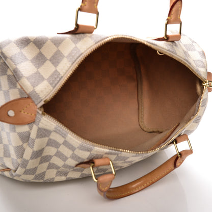 Louis Vuitton Damier Azur Speedy 30 5 of 8
