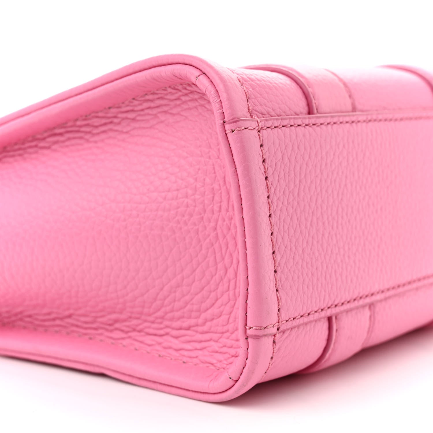 Marc Jacobs Grained Calfskin Mini The Tote Bag Candy Pink 9 of 12