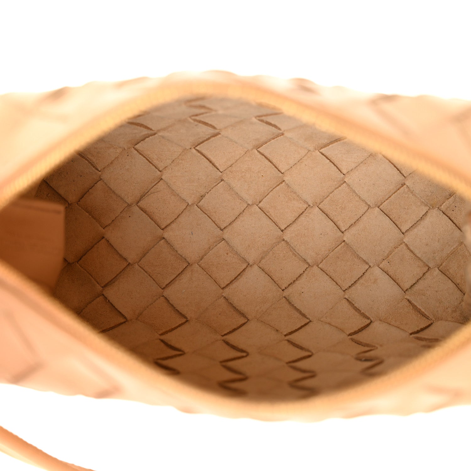 Bottega Veneta Nappa Intrecciato Mini Loop Camera Bag Almond 5 of 11