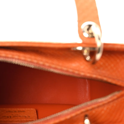 Christian Dior Snakeskin Medium Lady Dior Orange 6 of 10