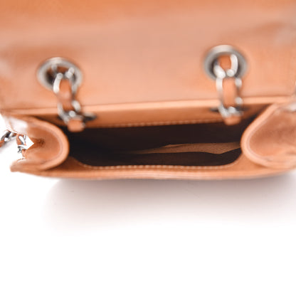 Chanel Suede Coco Twin Small Flap Marron 6 of 15