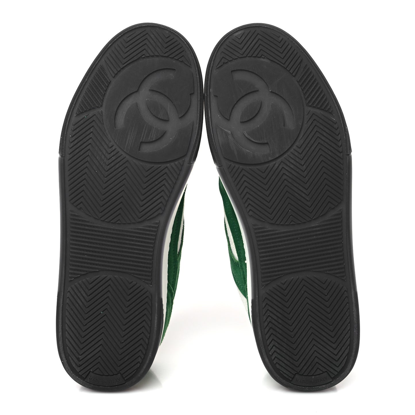 Suede Kidskin Womens CC Sneakers 39 White Green