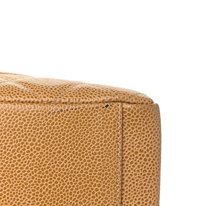Chanel Caviar Quilted Petit Shopping Tote PST Dark Beige 14 of 14