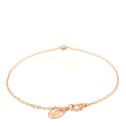 Cartier 18K Pink Gold Diamond SM D'Amour Bracelet 2 of 3