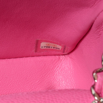 Chanel Iridescent Caviar Quilted Mini Flap Pink 8 of 9